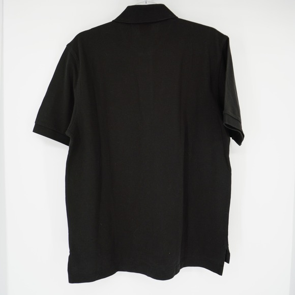 Brooks Brothers 346 Mens Black Pique Cotton Polo Shirt Original Fit Medium NEW - Picture 10 of 10